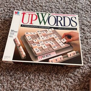 1988 Milton Bradley Company UpWords board game complete